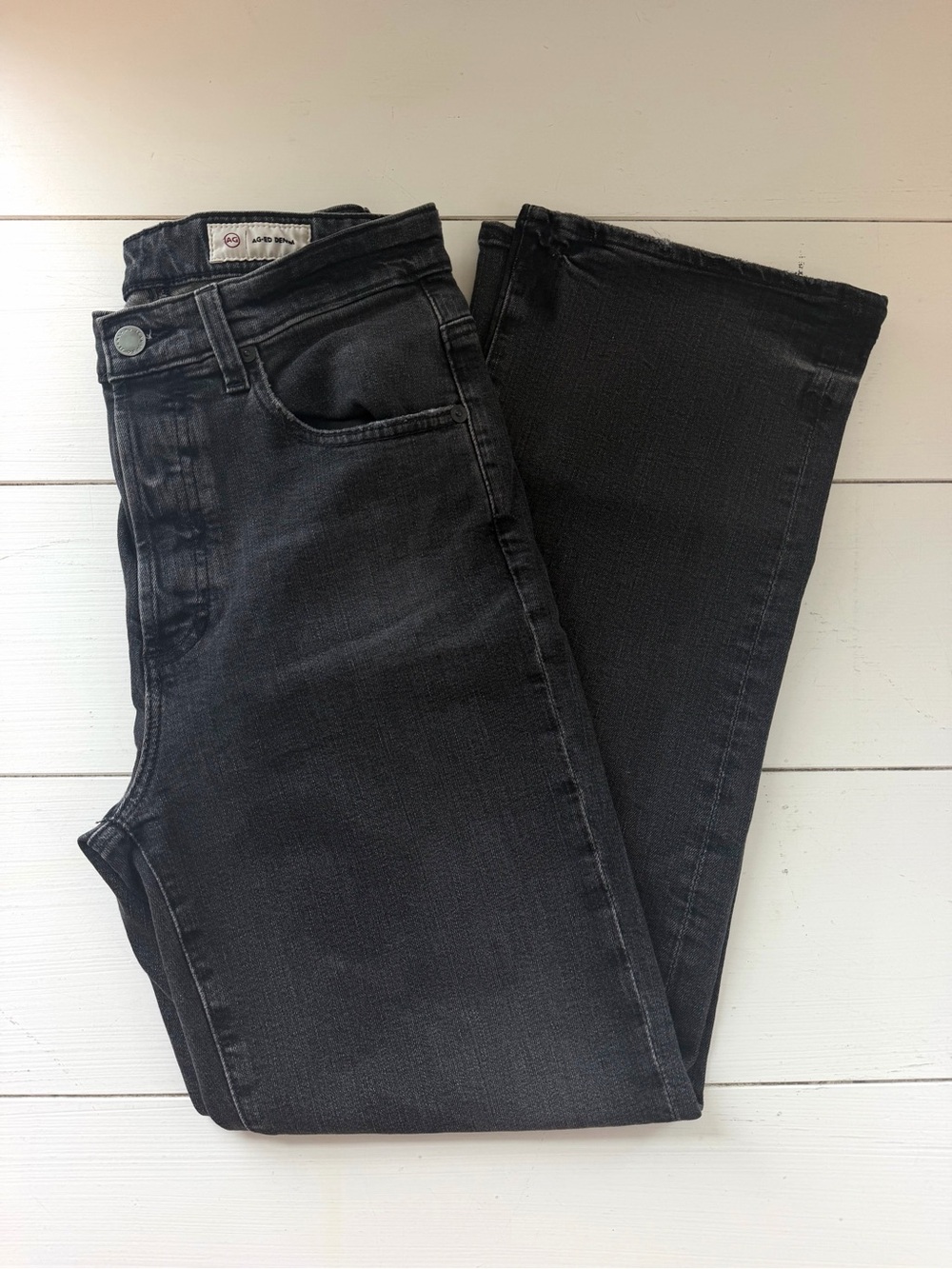 AG-ED Denim Pop Crop Jeans